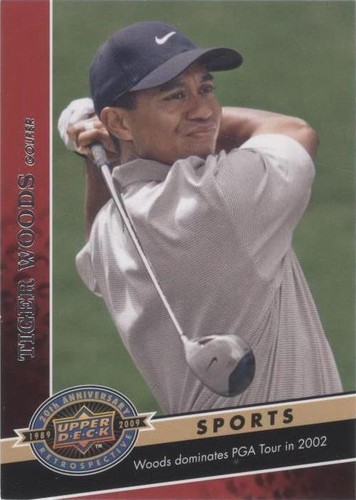 2009 Upper Deck 20th Anniversary Retrospective - Tiger Woods #1684