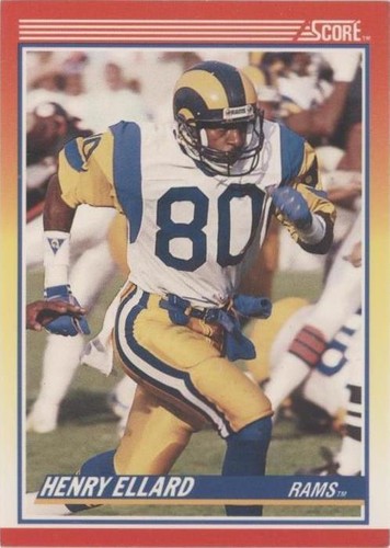 1990 Score Henry Ellard #225