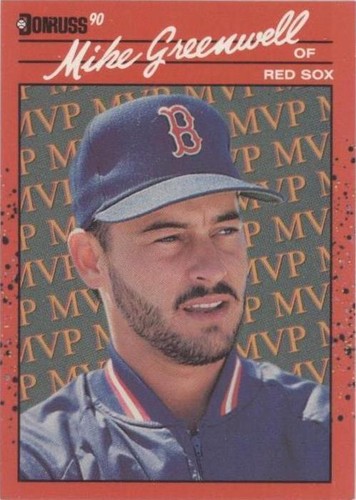 ERROR NO DOT 1990 DONRUSS BASEBALL CARD #BC-17 MIKE