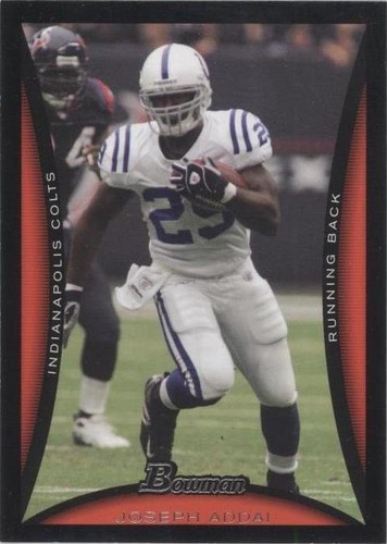 2008 Bowman Joseph Addai #35