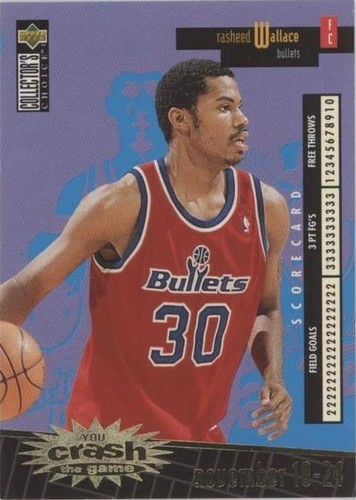 1996-97 Upper Deck Collector's Choice - Rasheed Wallace #C29