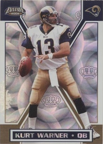 2002 Pacific Exclusive Kurt Warner #144
