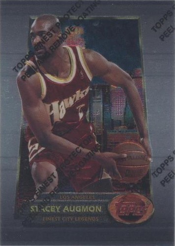 1994-95 Topps Finest - Stacey Augmon #151