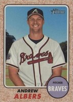 2017 Topps Heritage High Number - Andrew Albers #539