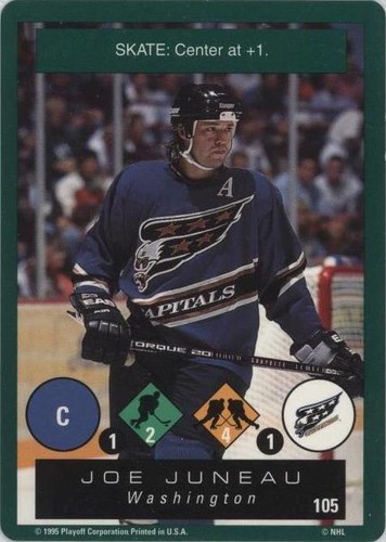 1995-96 Playoff One on One Challenge - Joe Juneau #105