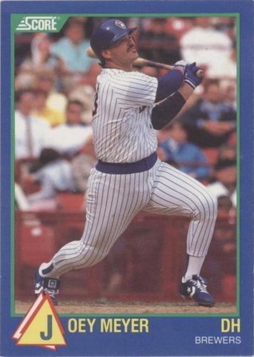 1989 Score 100 Hottest Rookies - Joey Meyer #93