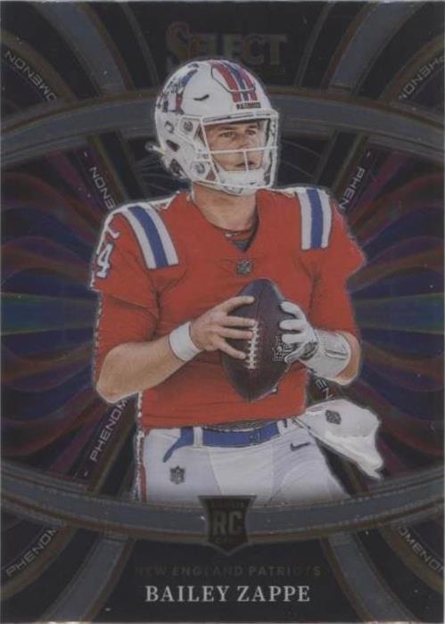 2022 Panini Select Bailey Zappe #PHE-17