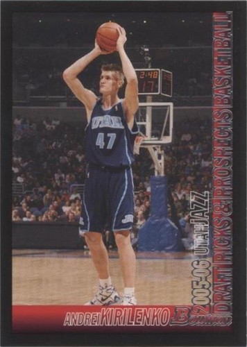 2005-06 Bowman Draft Picks & Prospects - Andrei Kirilenko #47