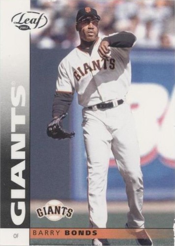 2002 Leaf - Barry Bonds #137