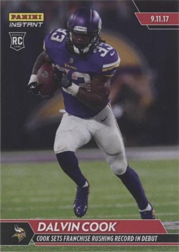 2017-18 Panini Instant NFL Dalvin Cook #21