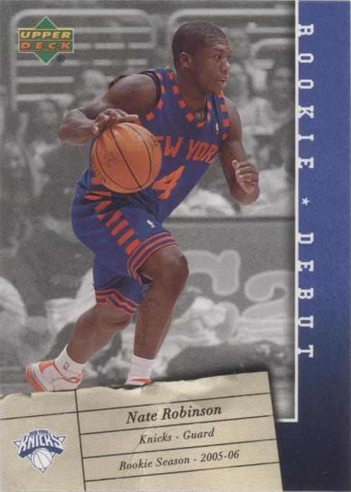 2006-07 Upper Deck Rookie Debut - Nate Robinson #66