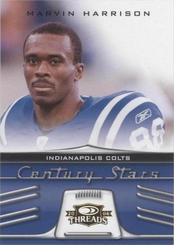 2006 Donruss Threads Marvin Harrison #CS-9