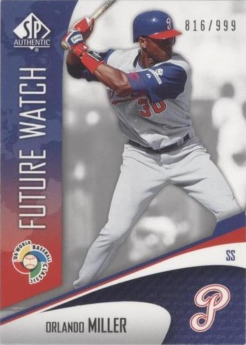 2006 SP Authentic - Orlando Miller #WBC-87