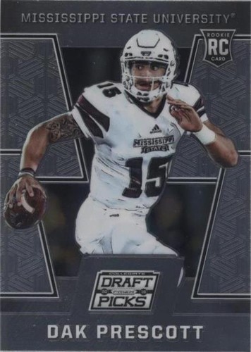 2016 Panini Prizm Collegiate Draft Picks Dak Prescott #125