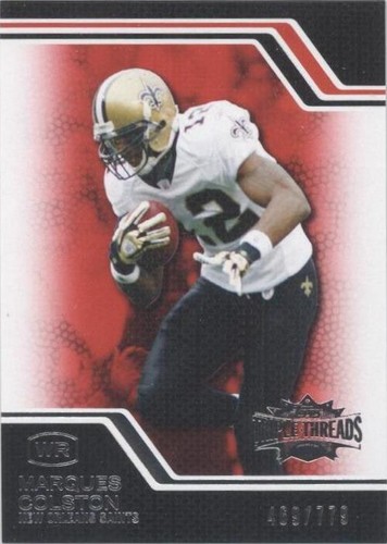 2008 Topps Triple Threads Marques Colston #63