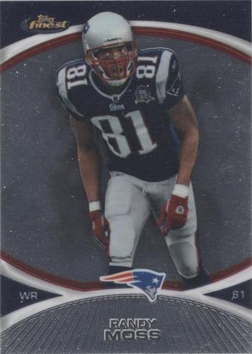 2010 Topps Finest Randy Moss #96