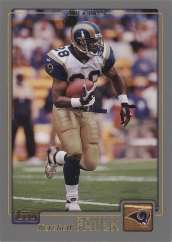 2001 Topps Marshall Faulk #1