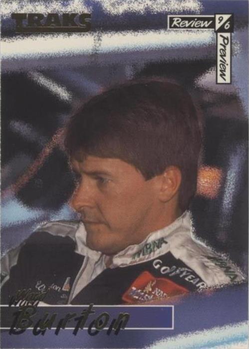 1996 Traks Review & Preview - Ward Burton #14