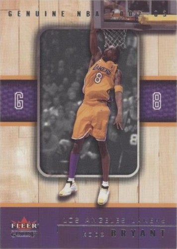 2002-03 Fleer Genuine - Kobe Bryant #4