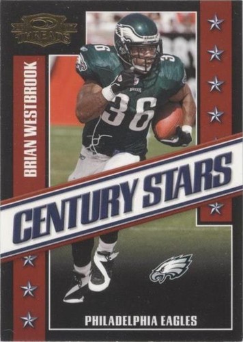 2007 Donruss Threads Brian Westbrook #CS-2