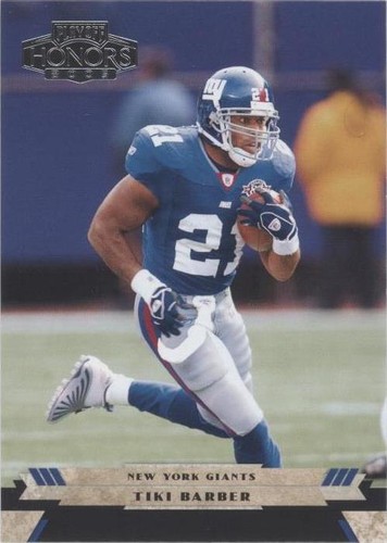 2005 Playoff Honors Tiki Barber #66