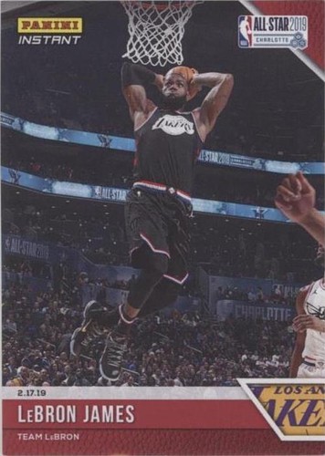 2018-19 Panini Instant - LeBron James #5