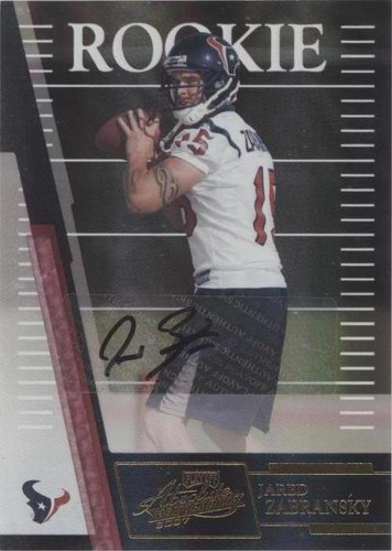 2007 Playoff Absolute Memorabilia Jared Zabransky #226