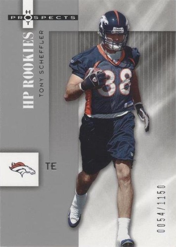 2006 Fleer Hot Prospects Tony Scheffler #123
