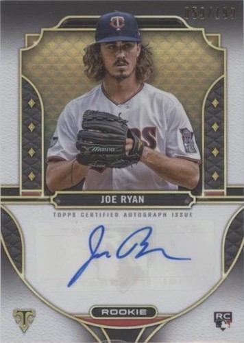 2022 Topps Triple Threads - Joe Ryan #RA-JRY