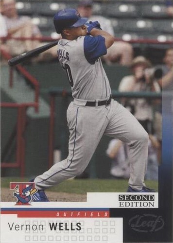 2004 Leaf Second Edition - Vernon Wells #98