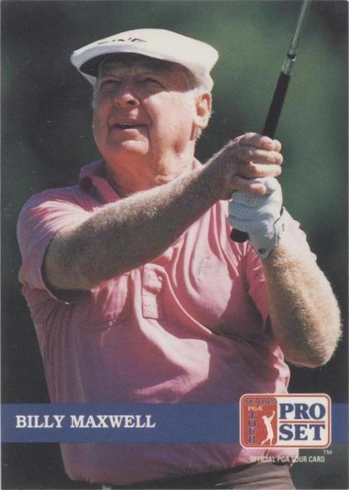 1992 Pro Set Golf - Billy Maxwell #240 for sale online | eBay