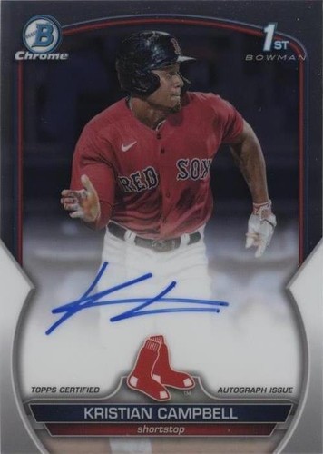 KRISTIAN CAMPBELL 2025 Bowman Chrome Rookie Top 100