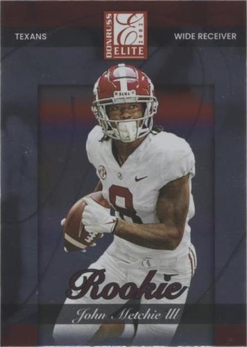 2022 Panini Donruss Elite John Metchie III #2002-126
