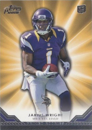 2012 Topps Prime Jarius Wright #PR-JW