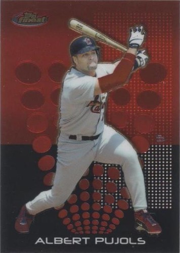 2004 Topps Finest - Albert Pujols #100