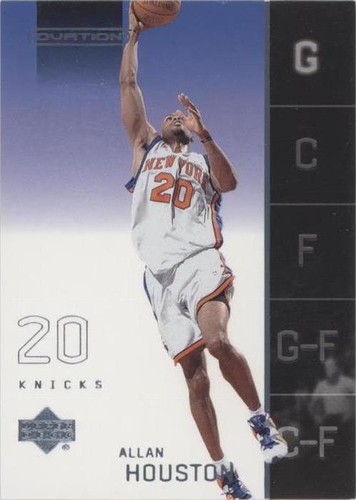 2002-03 Upper Deck Ovation - Allan Houston #58