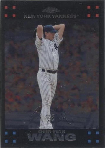 2007 Topps Chrome - Chien-Ming Wang #80