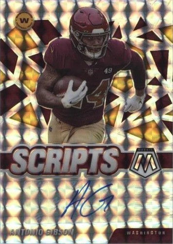 2021 Panini Mosaic Antonio Gibson #S-ANG