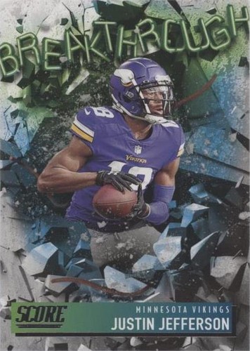 2021 Score Justin Jefferson #B2
