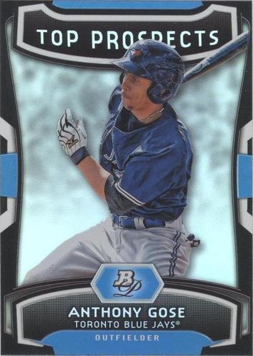 2012 Bowman Platinum - Anthony Gose #TP-AG