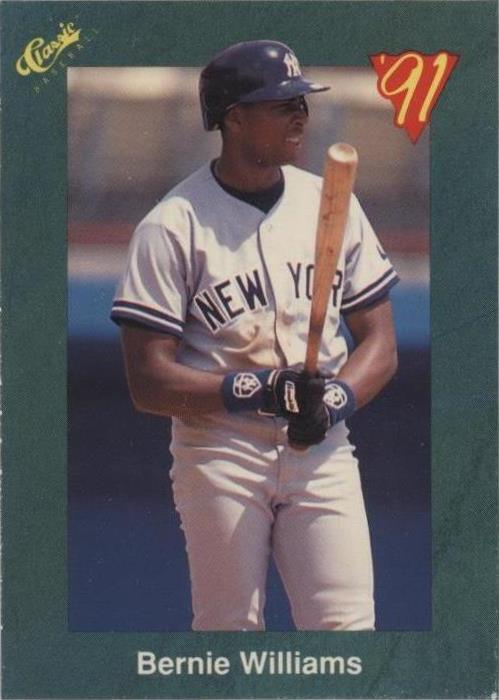 Actualización clásica 1991 edición Green Travel - Bernie Williams #T97