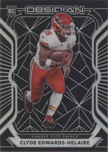 2020 Panini Obsidian Clyde Edwards-Helaire #112