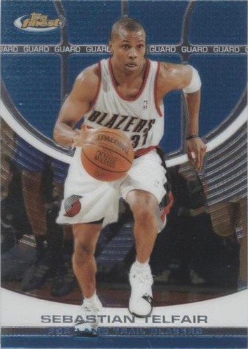 2005-06 Topps Finest - Sebastian Telfair #72