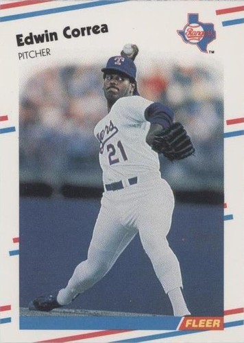 1988 Fleer - Ed Correa #464