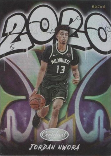 2020-21 Panini Certified - Jordan Nwora #8