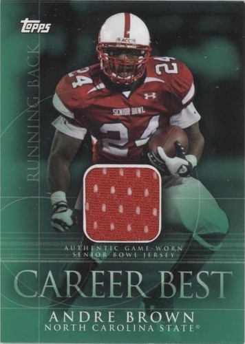 2009 Topps Andre Brown #CBR-AB