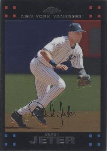 2007 Topps Chrome - Derek Jeter #21