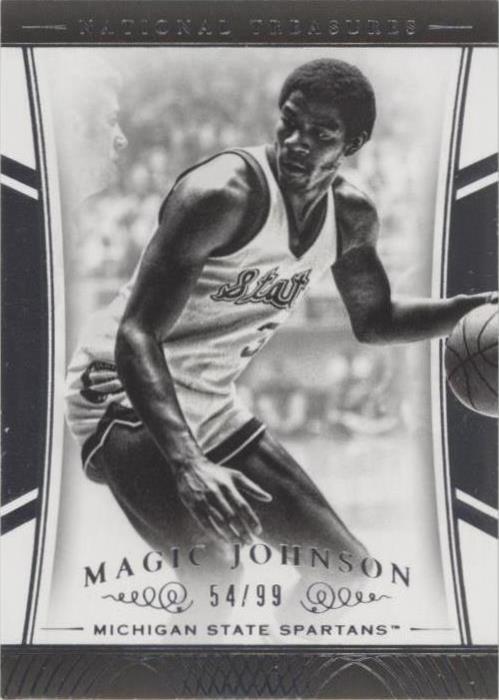 Panini National Treasures College 2015 - Magic Johnson #129