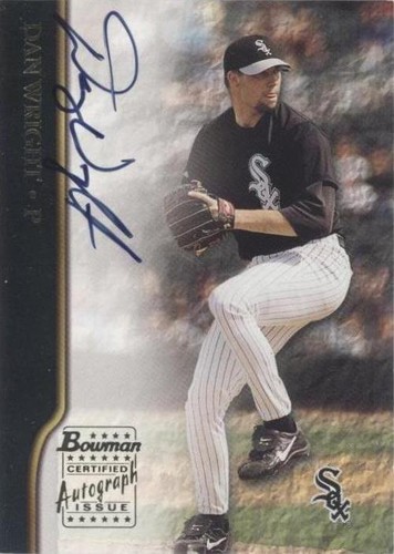 2002 Bowman - Dan Wright #BA-DW