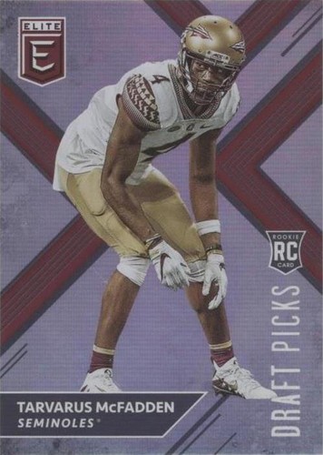 2018 Panini Elite Draft Picks Tarvarus McFadden #158